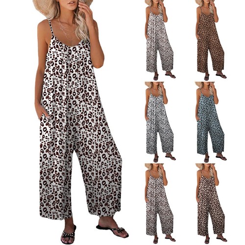 Women strappy loose dungarees - women,