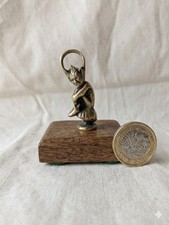Vintage Solid Brass Lincoln