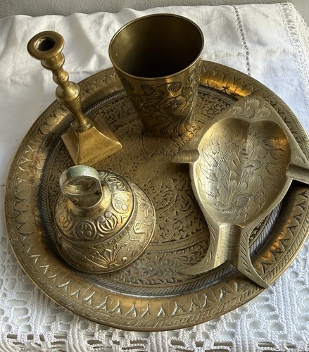 Vintage brass collection - vintage,
