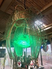 NEW Rattan Real Pufferfish