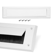 Plastic letter box plate - plastic,