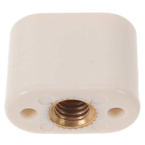 Ice cream dispenser panel nut - cream,