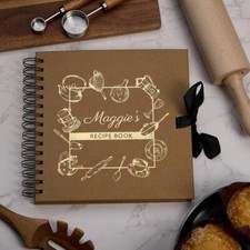Personalised Recipe Book, Cook