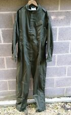 Ex British Army Olive Green Coveralls Overall Boiler Suit Mechanic Garage