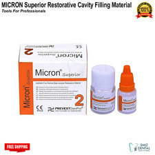 Micron Superior Teeth/Tooth Repair Permanent Dental Cement Cavity Filling Kit