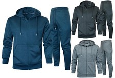 Mens Slim Fit Tracksuit Set