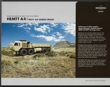 Oshkosh M977 A4 Cargo Truck 2010-2011 USA Market Single Sheet Sales Brochure