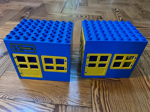 Lego duplo house - lego, garage