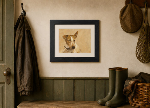 Framed print original - framed, of