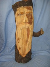Wood / Tree Spirit Carving 22" HEAVY