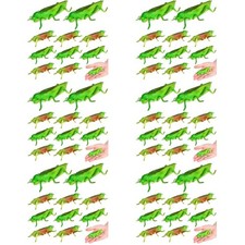  6pcs Grasshopper Figure