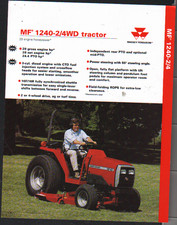 Massey Ferguson "MF 1240-2/4WD