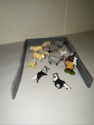 Britains farm shepherd dogs - britains,