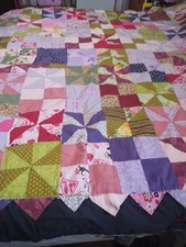 Colorful Handmade Quilt
