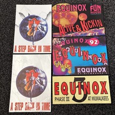 Equinox Rave Flyers X 5 Bundle