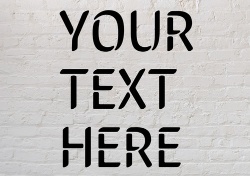 Design your own stencil any - design,