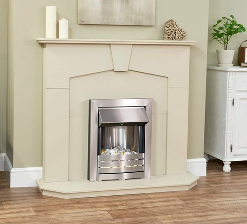 Electric fire stone effect - fire,