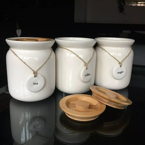 New large tea - coffee, sugar