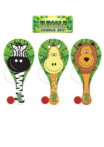 Jungle animal wooden - wooden, paddle