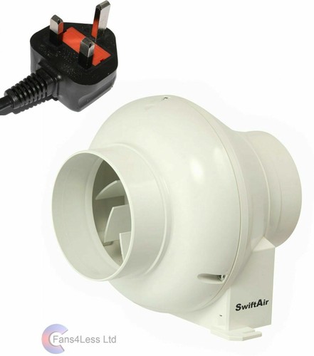 St100 100mm inline bathroom - 100mm,