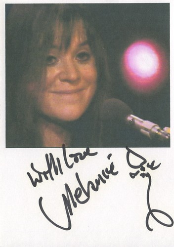 Melanie safka autograph - -,