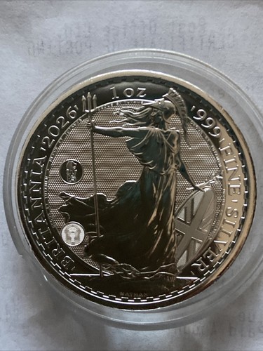 1oz 2026 silver britannia - silver,