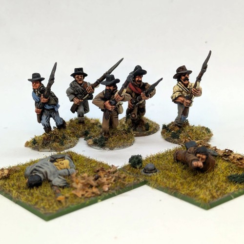 28mm painted acw - acw, miniatures