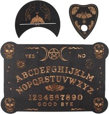 Wooden black ouija - ouija, board