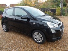 2018 Hyundai i10 Mk 2 1.2 SE 5 door Black full service history 1 previous owner