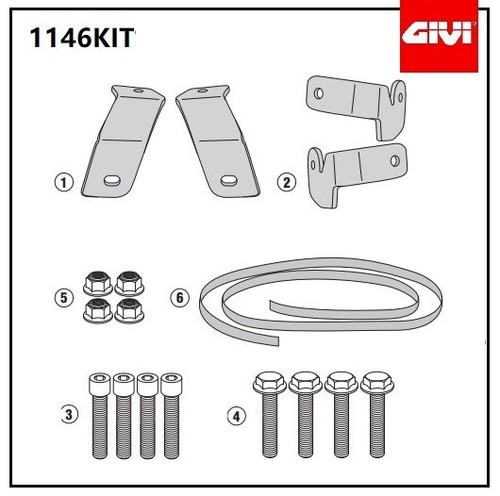 Kit givi 1146kit for - 1146kit,
