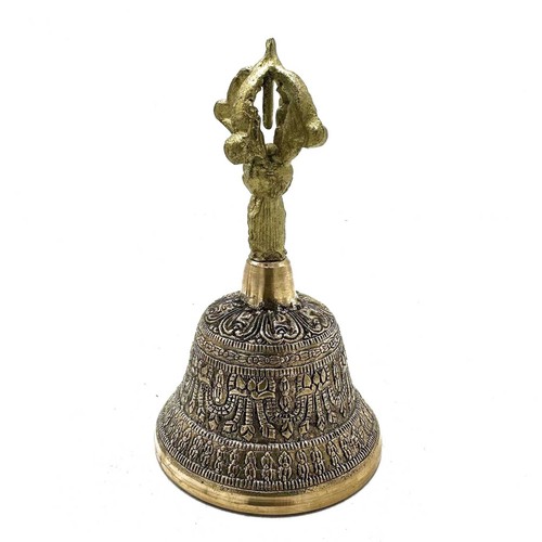 Large tibetan tingsha - tibetan, bell
