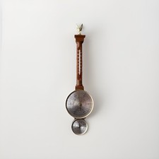 VTG Airguide Banjo Design Weather Station w/ American Eagle Decoration, Working