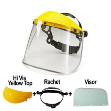 FULL FACE SHIELD EYE PROTECTION GUARD SAFETY WORK WEAR WELDING GRINDING