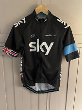 Rapha Cycle Jersey Sky Pro Team 'Wiggo' Men's | Black/White/Blue | Medium | Rare