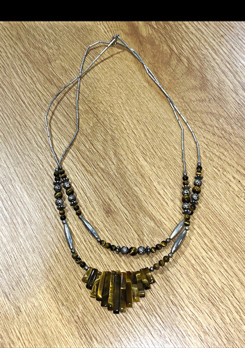 Tiger eye chip beaded - tiger's,
