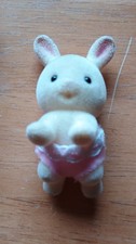 Sylvanian families baby milk rabbit figure