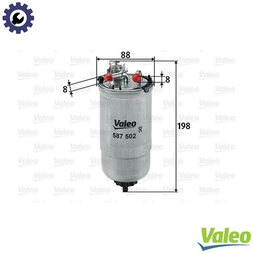 Fuel filter 587502 for skoda - 587502,