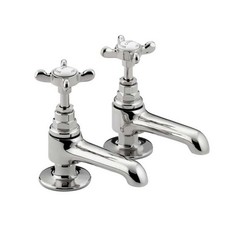 Bristan Basin Taps 1901 Brass