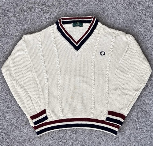 Fred perry vintage cable knit - fred,