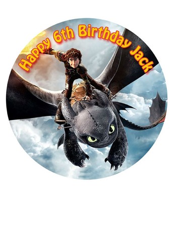 How train your dragon - your, cake