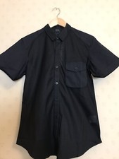 DEXTER WONG X PEOPLES MARKET BLACK  SHEER FRONT  SHIRT  (SIZE S) VINTAGE RARE