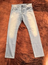 G-star Raw 3301 W33 L34 Tapered Jeans great condition - distressed levi diesel