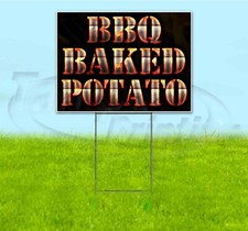 Bbq baked potato 18x24 yard - bbq,