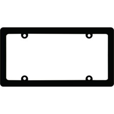 Eagle Emblems Black Plastic