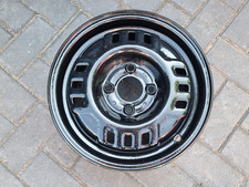 RENAULT 5 GT TURBO REFURBISHED SPARE WHEEL STEEL POWDER COATED BLACK