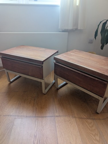Pair vintage mid century 1960s - vintage,