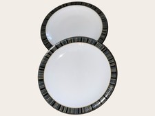 Denby Jet Stripes 2x Side Tea