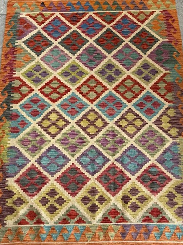 Vintage afghan kilim - vintage,