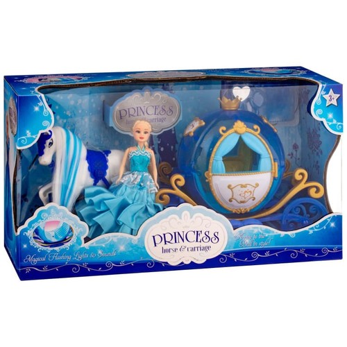 Princess horse carriage doll - horse,