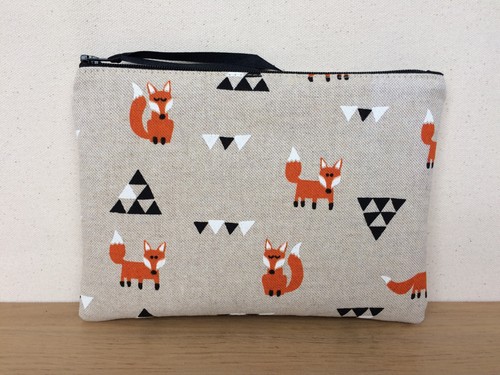 Handmade make bag zip - bag,